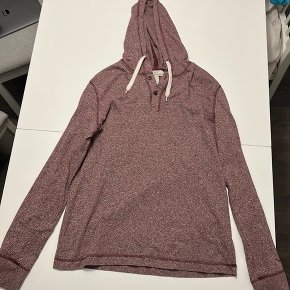 Burgundy L hoodie - Picture 1 of 3